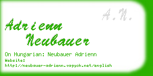 adrienn neubauer business card